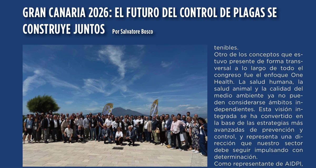Gran Canaria 2026: el futuro del control de plagas se construye juntos