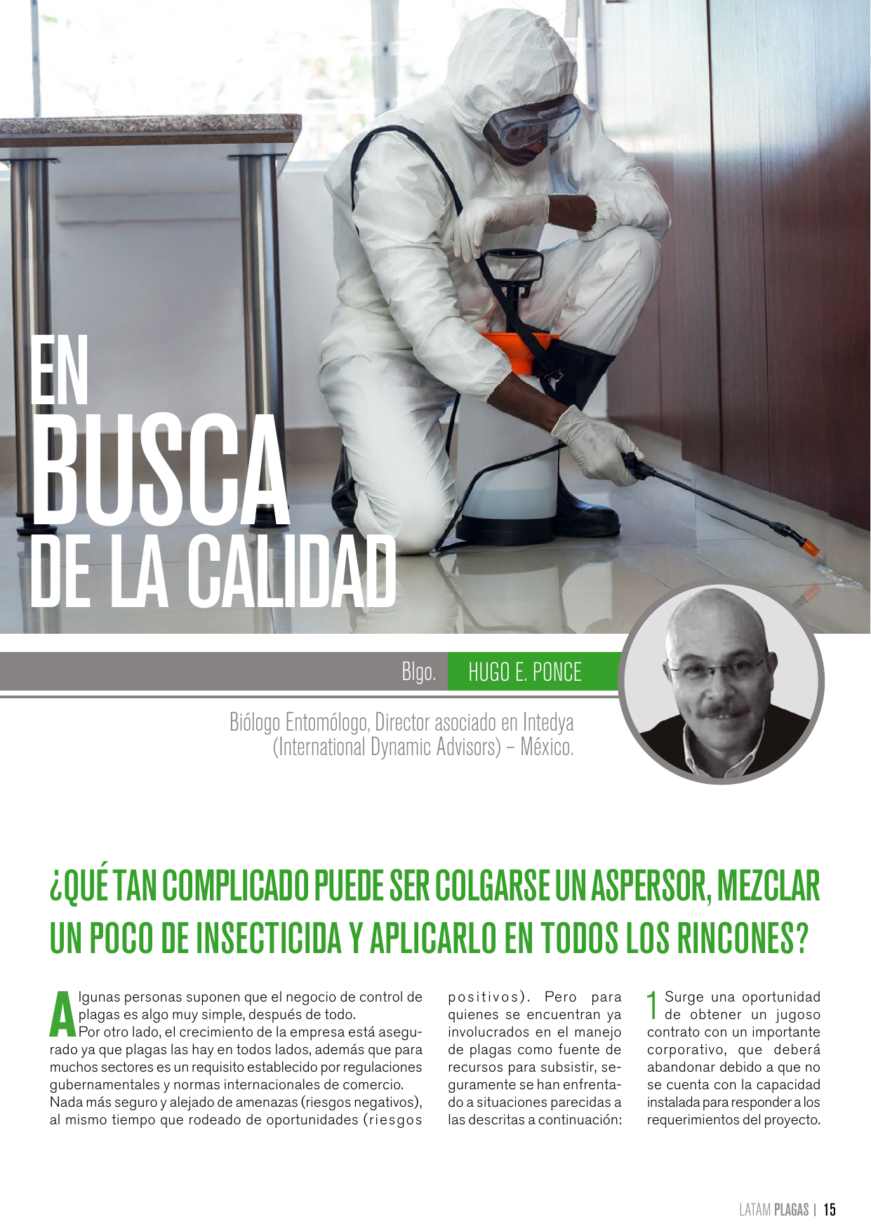 Apertura del artículo En busca de la calidad