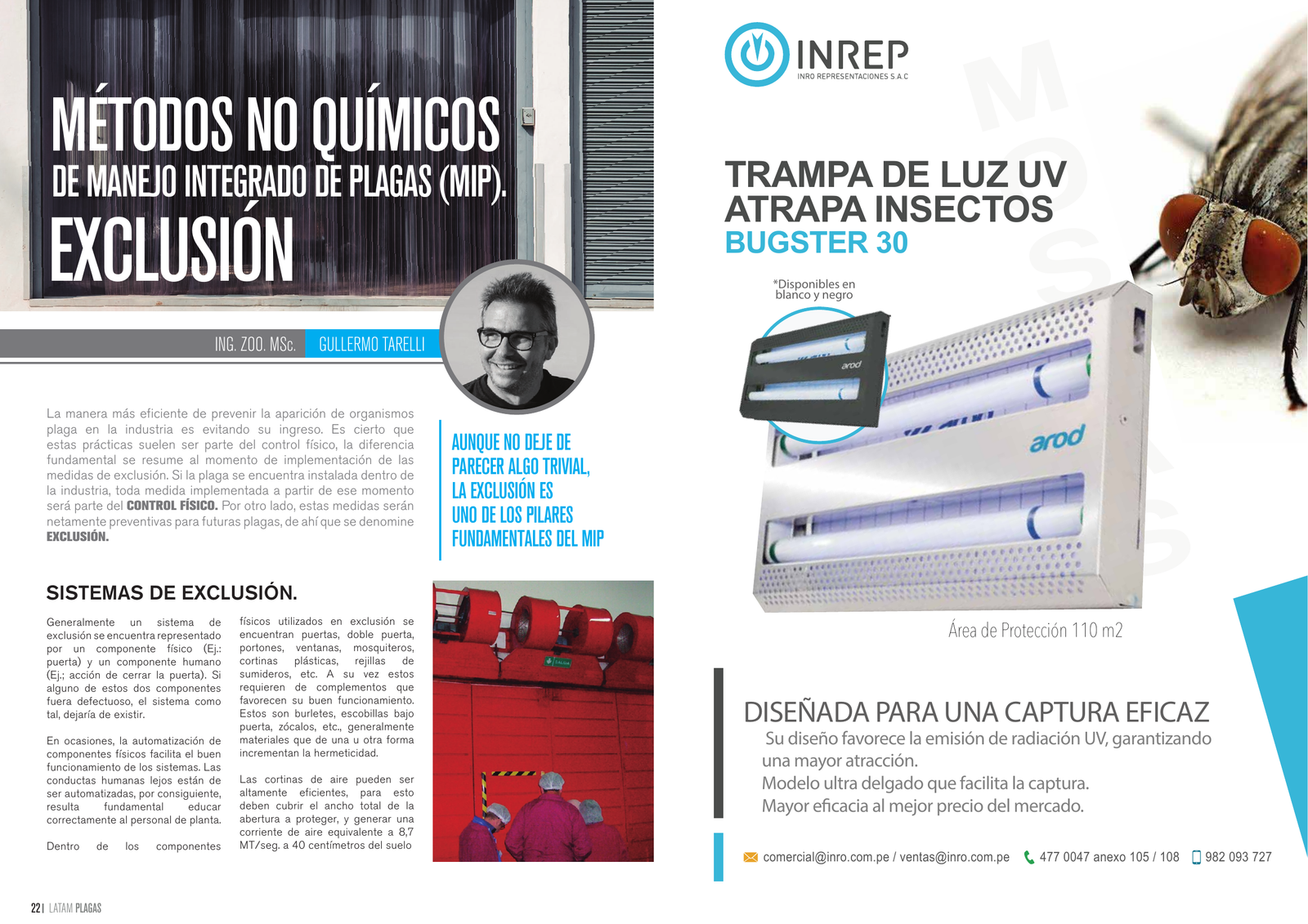 Apertura del artículo sobre métodos no químicos de exclusión