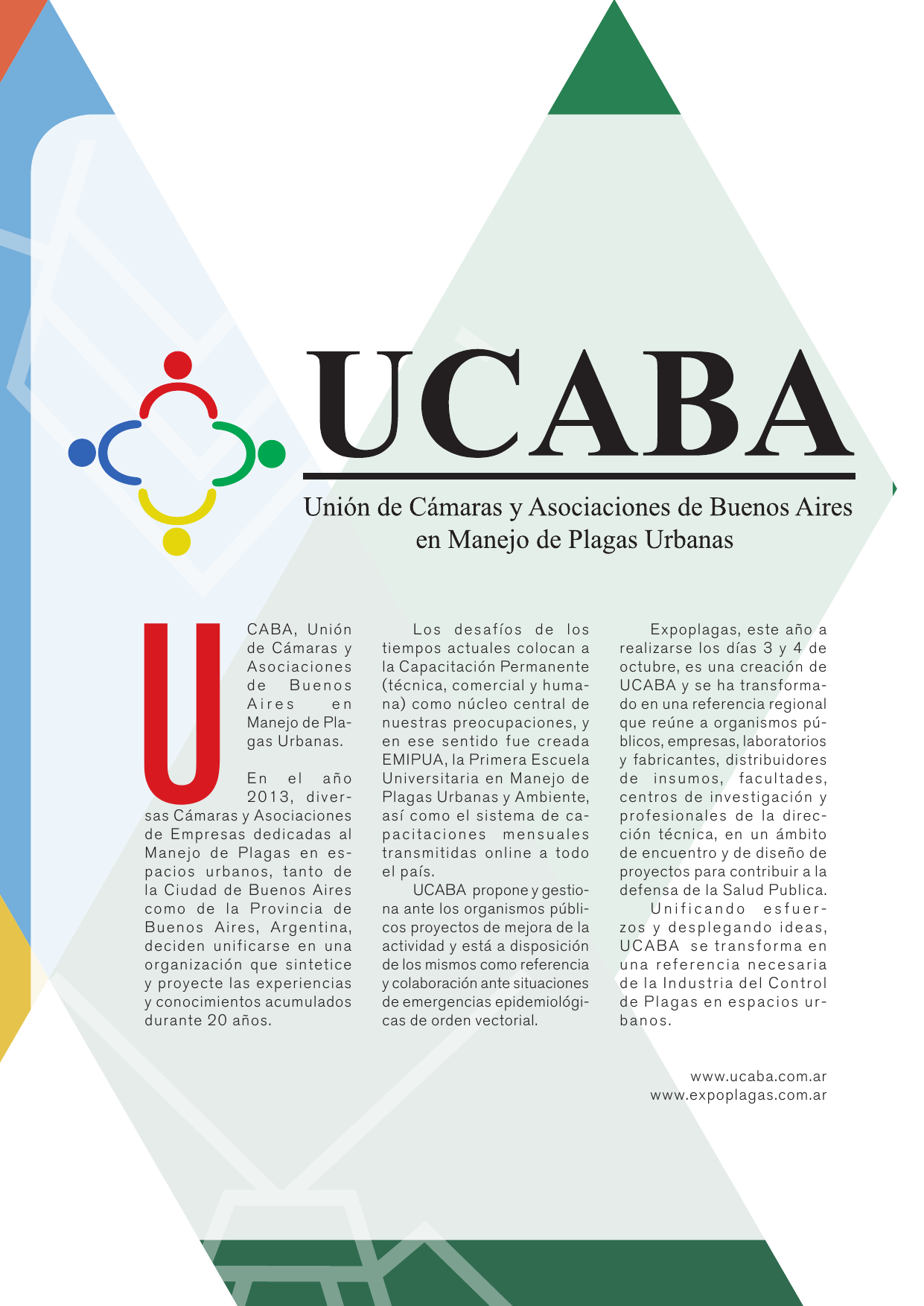 Nota sobre UCABA y Expoplagas 2018