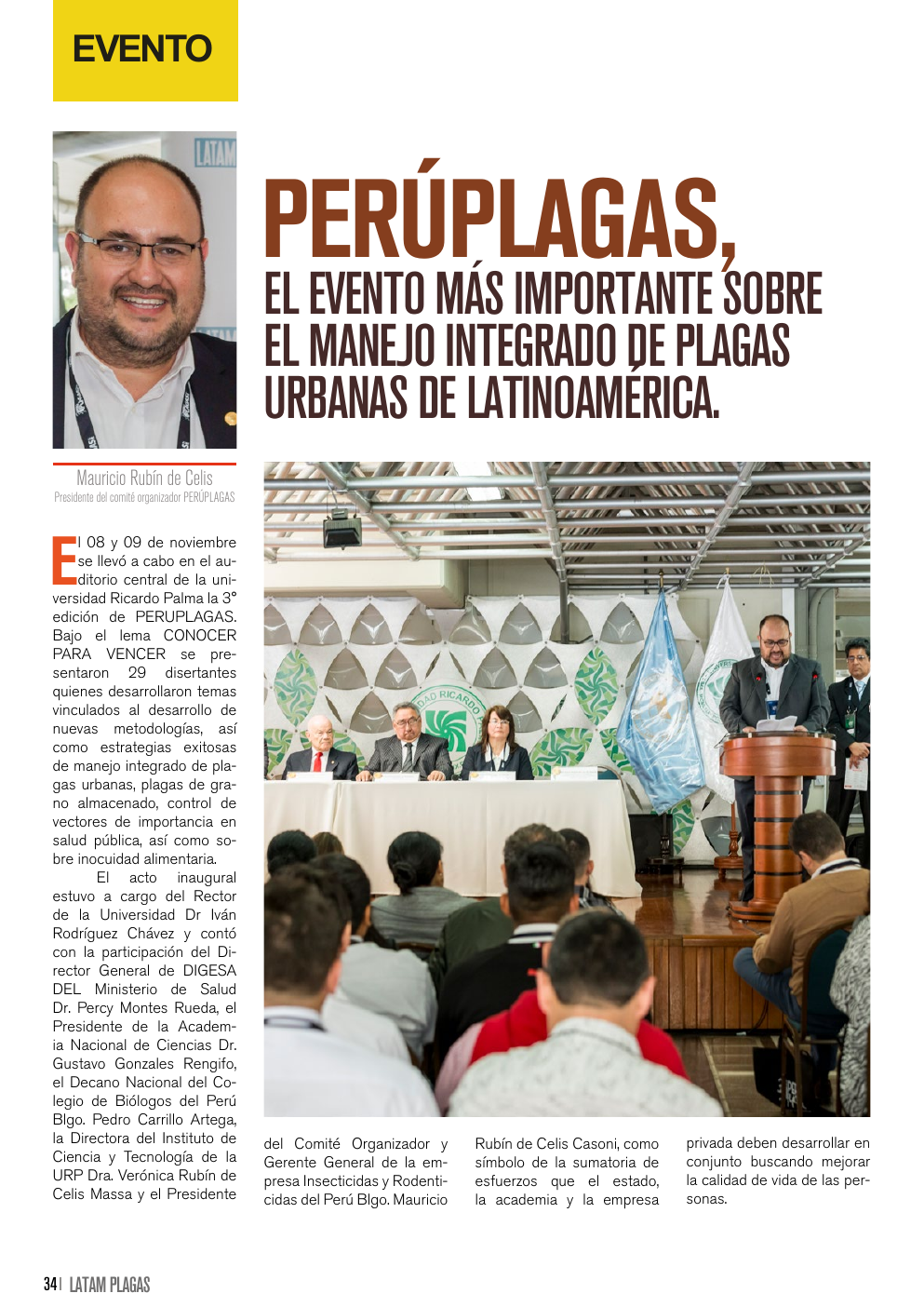 Apertura de la cobertura de PERUPLAGAS 2018