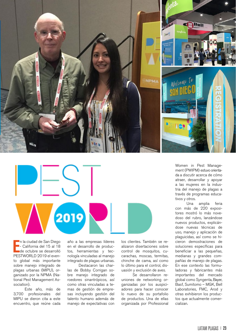 Apertura de la cobertura de PestWorld 2019